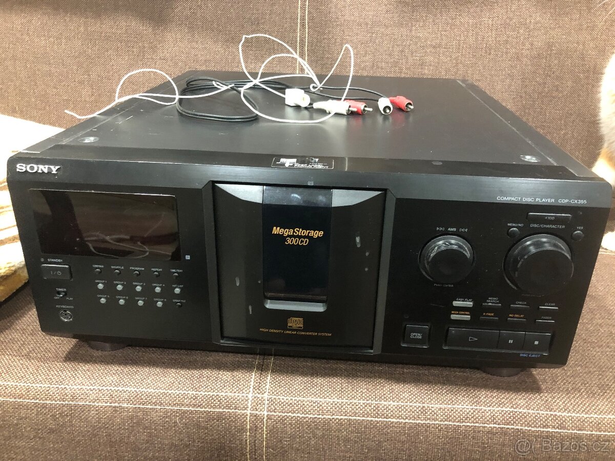 Přehrávač Sony CDP-CX355 300-CD