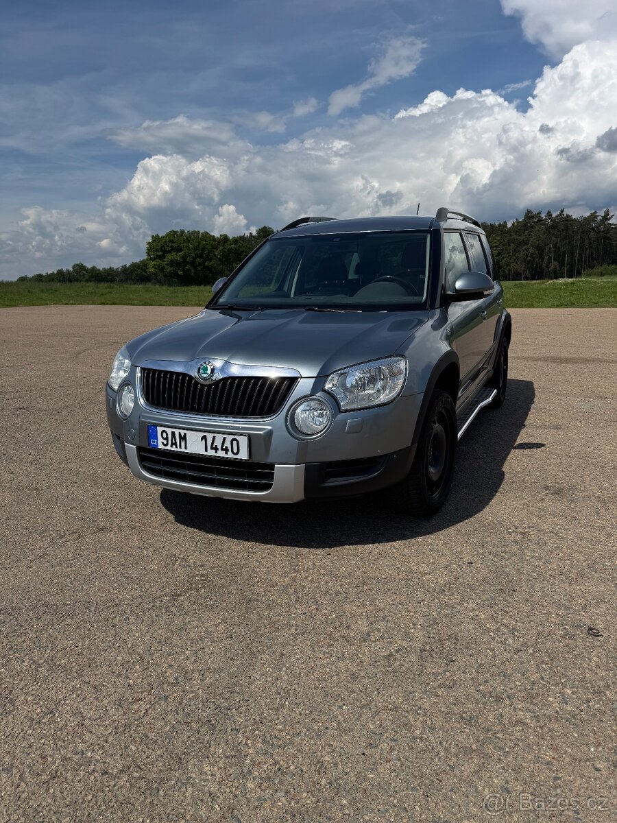 Škoda Yeti 2,0 Tdi 4x4 81 kW, TOP výbava