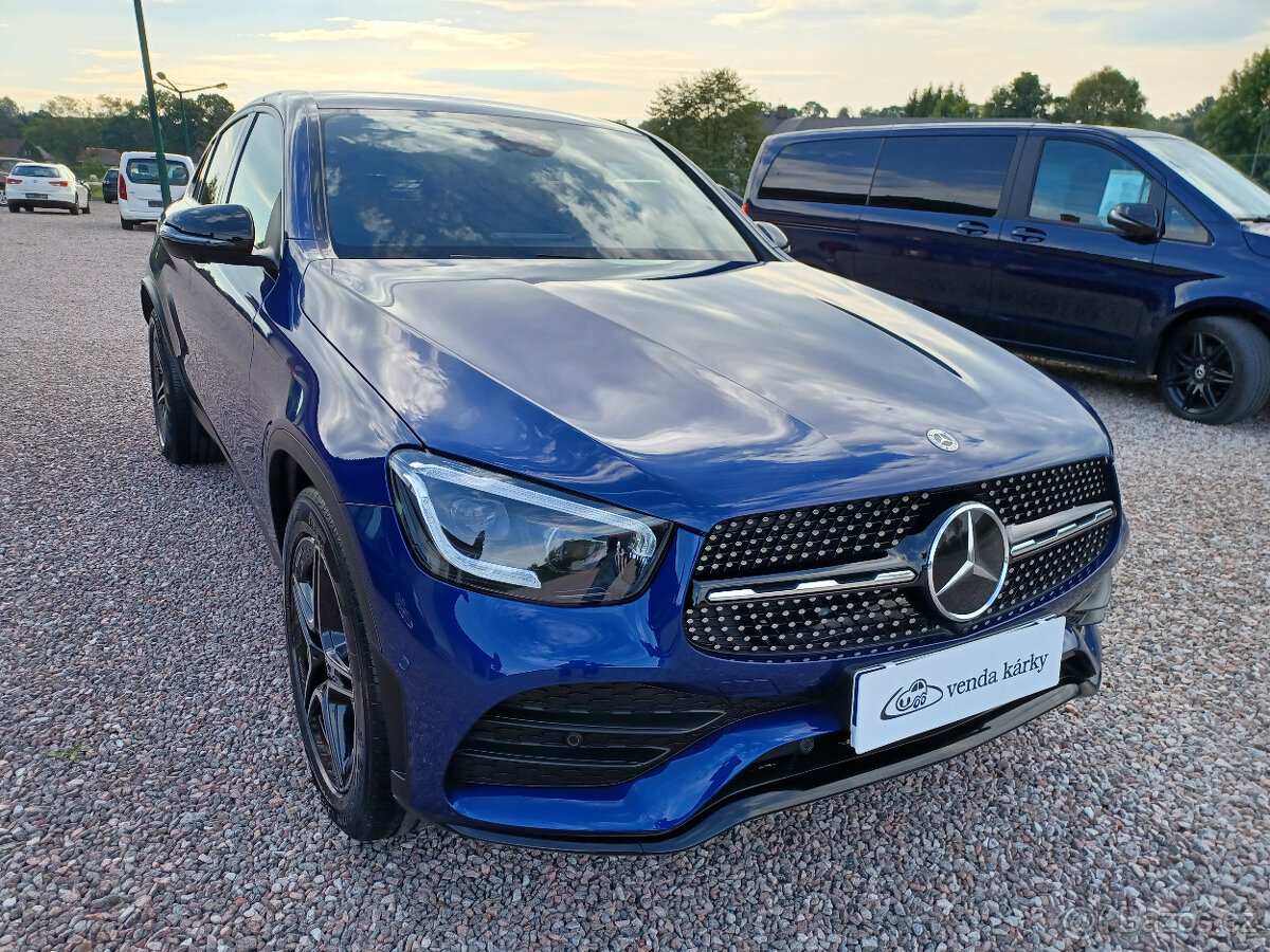 MB GLC 200 4Matic AMGcoupé,původ CZ,1.maj,57tkm,DPH,záruka