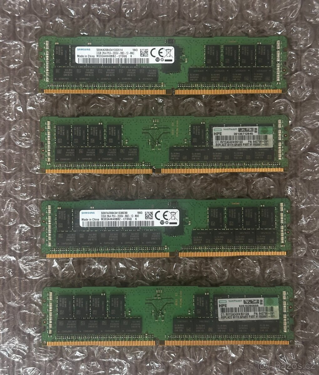 DDR4 ECC SAMSUNG 32GB (M393A4K40BB2-CTD) 840758-091