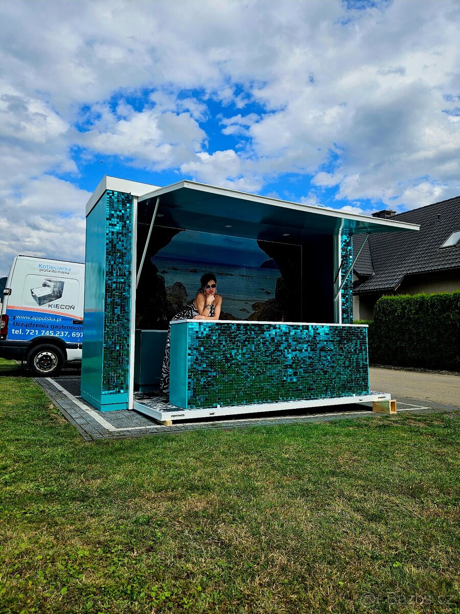 Foodtruck, prodejní stánek gastro.zmrzlina