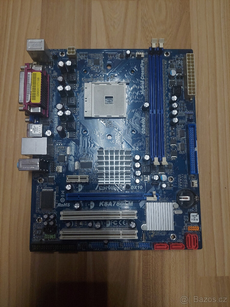 Asrock K8A780LM - socket 754, PCI-E, DDR1