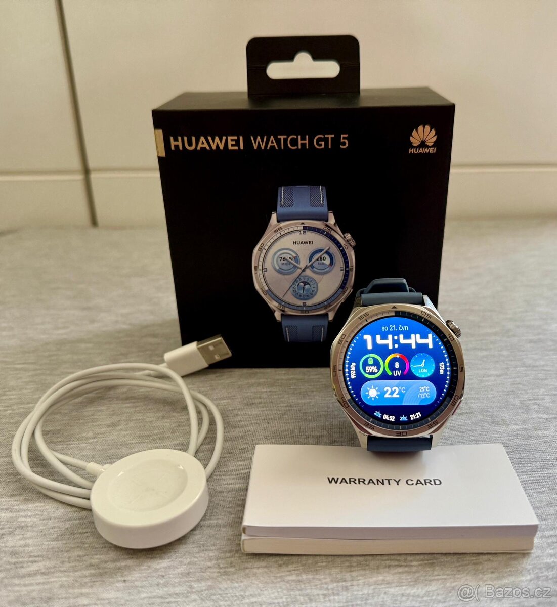 Huawei Watch GT 5 46mm v záruce chytré hodinky.