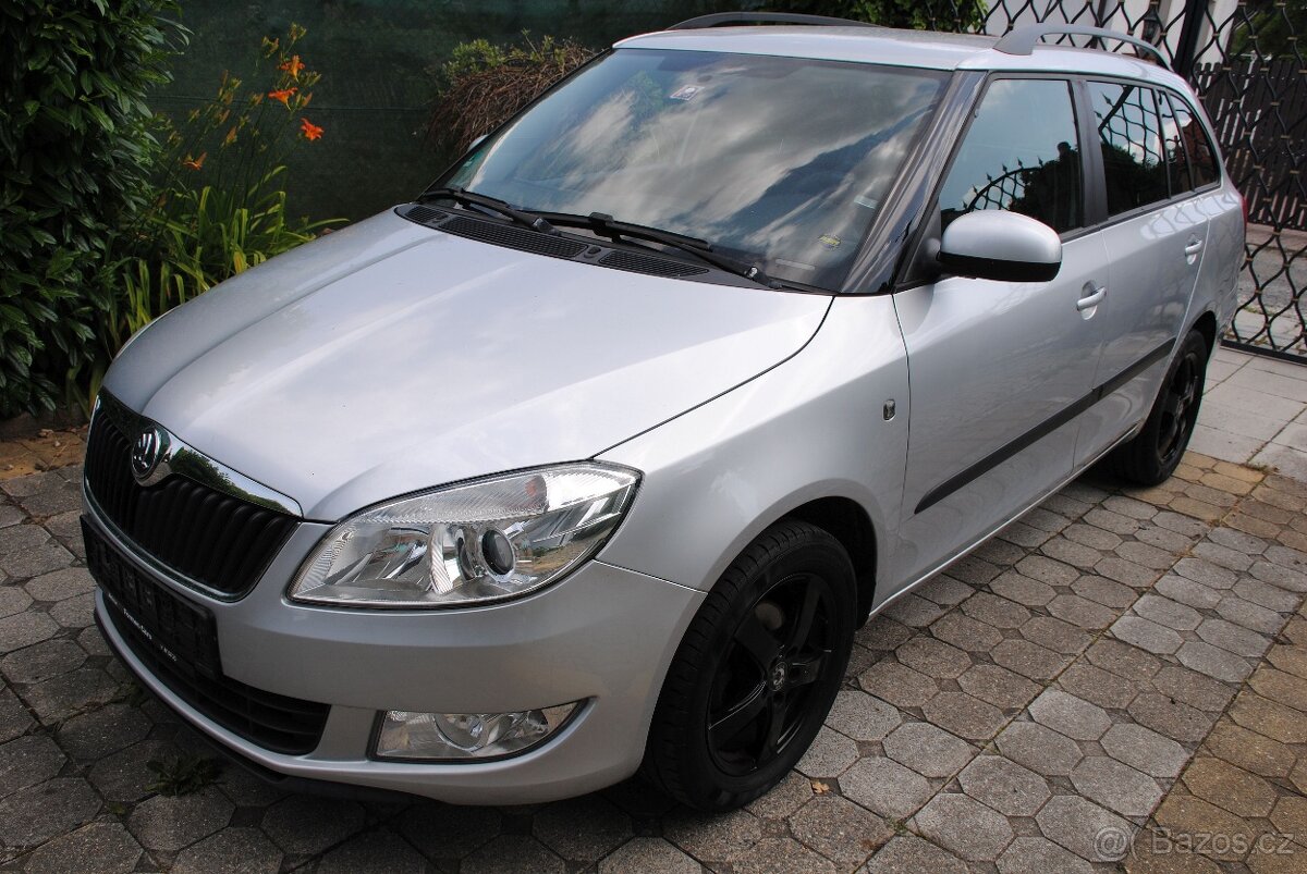 Škoda Fabia 2 kombi 1.6TDi 66kW - klimatizace - rv. 08/2013