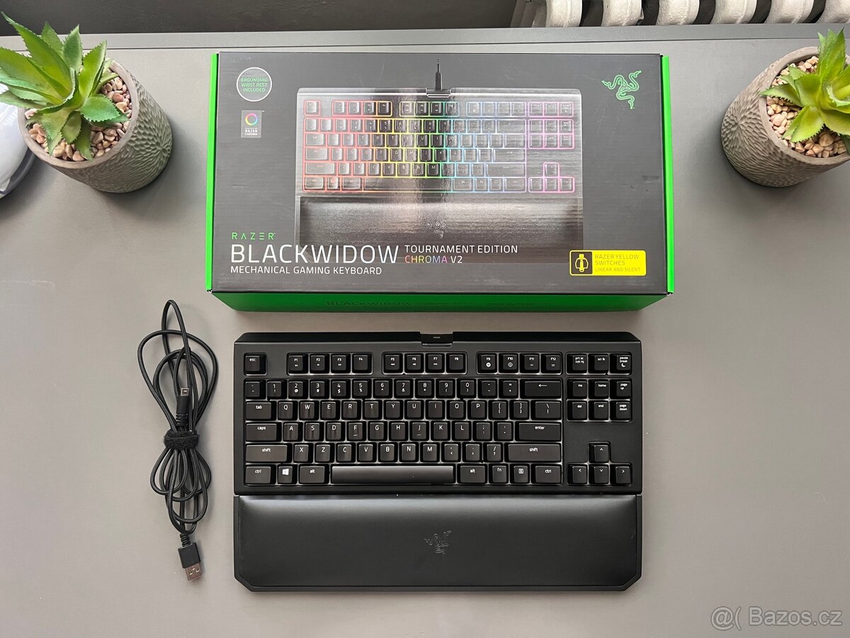 Mechanická klávesnice Razer BlackWidow Chroma TE V2