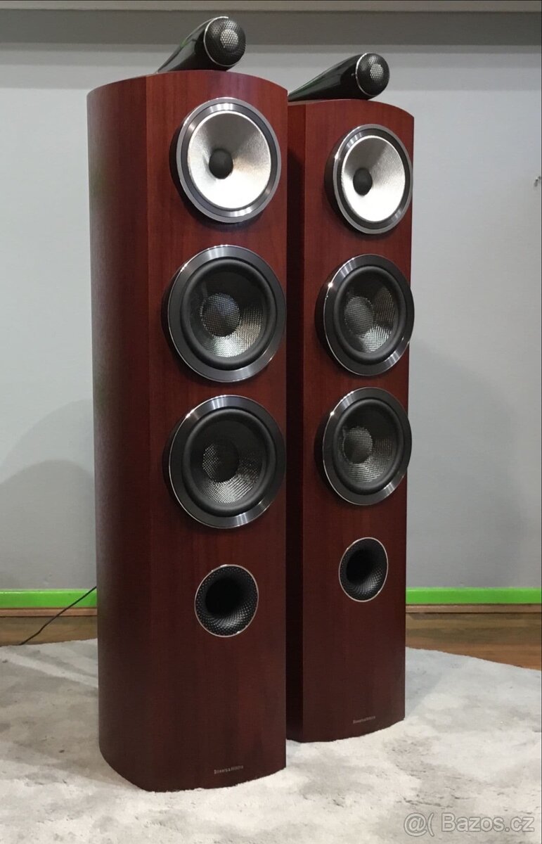 B&W Bowers & Wilkins 804D3 804 D3 rosenut, záruka