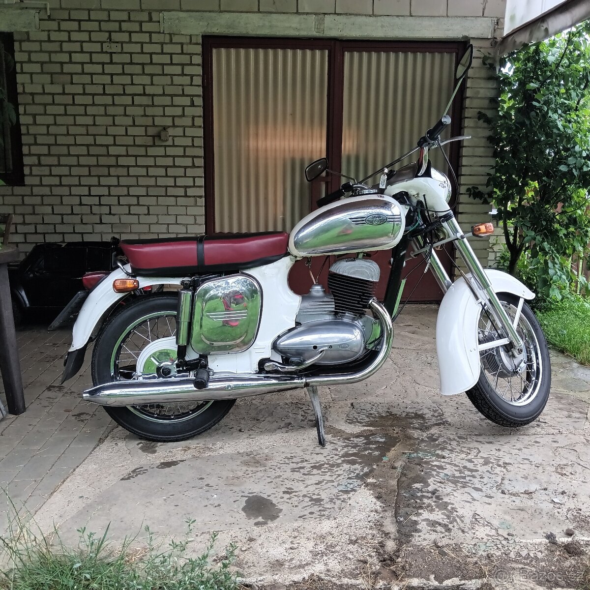 Jawa 250 559 panelka s TP a STK.