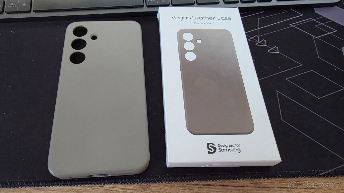 Samsung S24 - Originál kryt Samsung Vegan Leather Case
