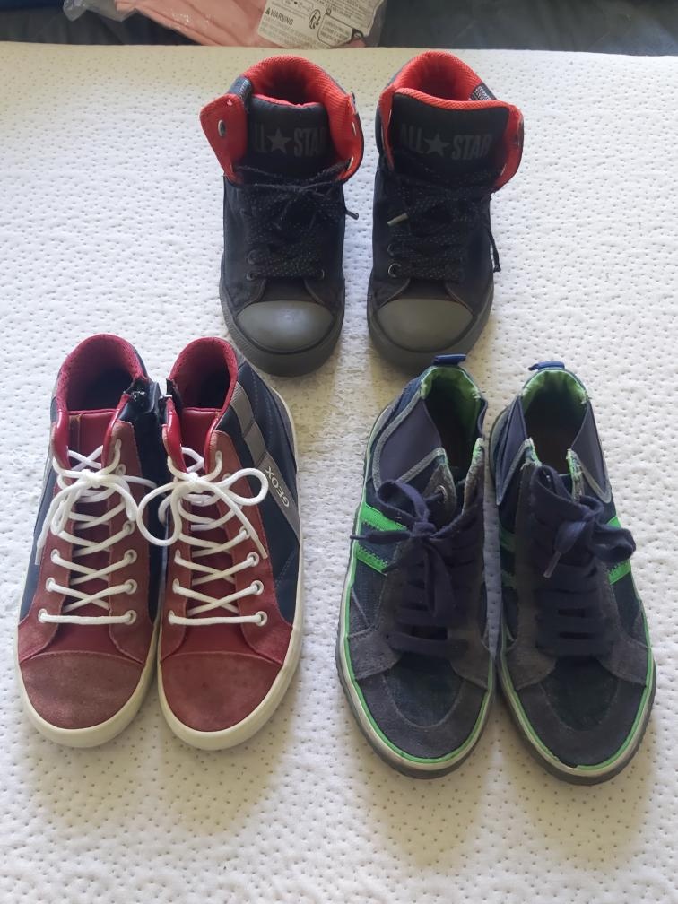 Dětské boty vel.35 zn Geox,Converse