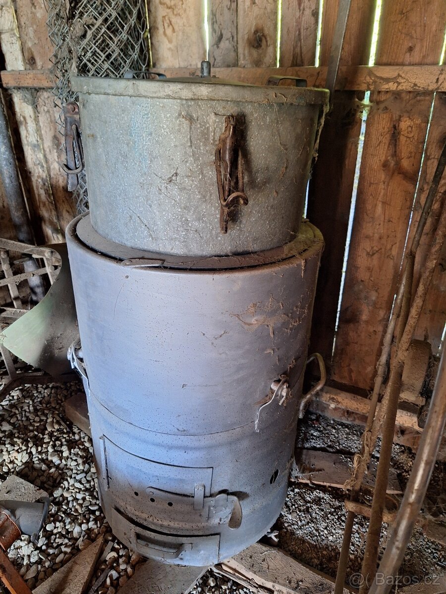 Zabíjačkový kotel,pařák