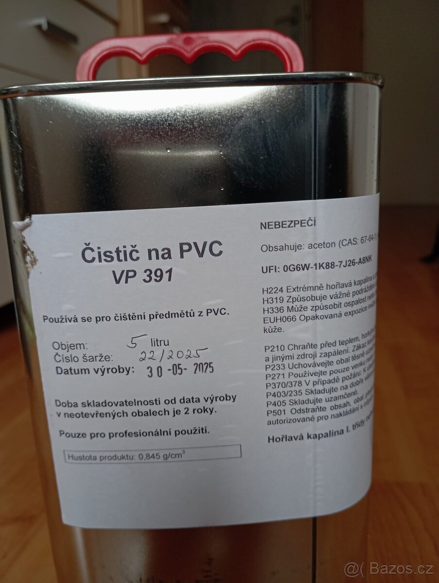 Čistič na PVC VP391