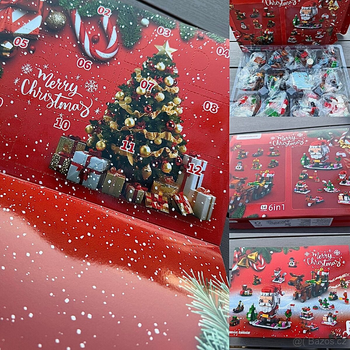 Vánoční adventní kalendář – stavebnice