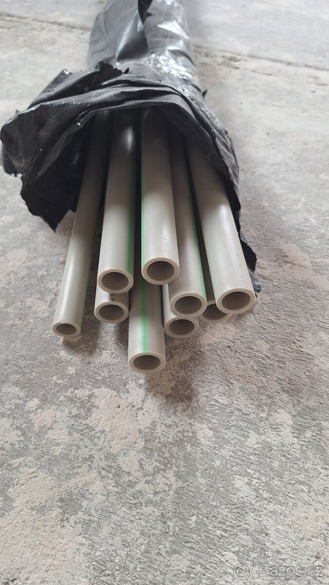 Trubka Wavin pp-rct 25mm 4m EVO S 4 (PN 22) D25 x 2,8