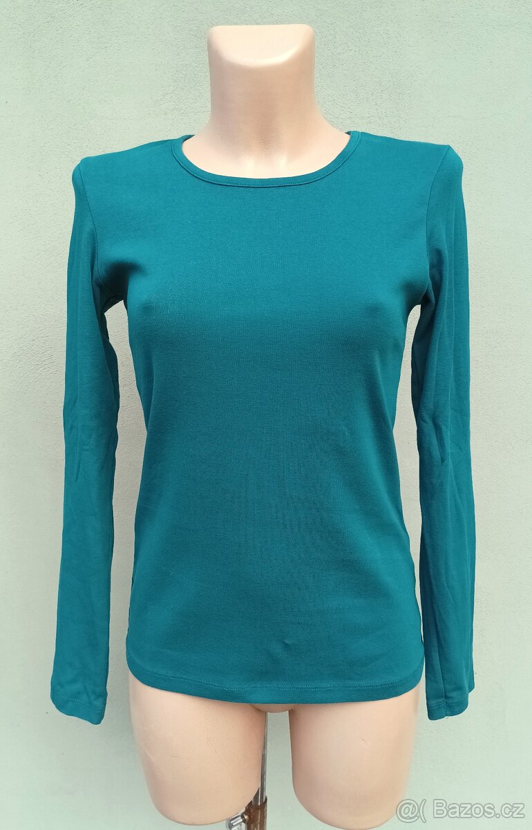 petrolejové tričko l.o.g.g. - vel.M