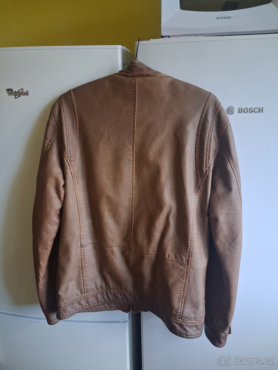 Kožená bunda s teplou vložkou Xray Jeans