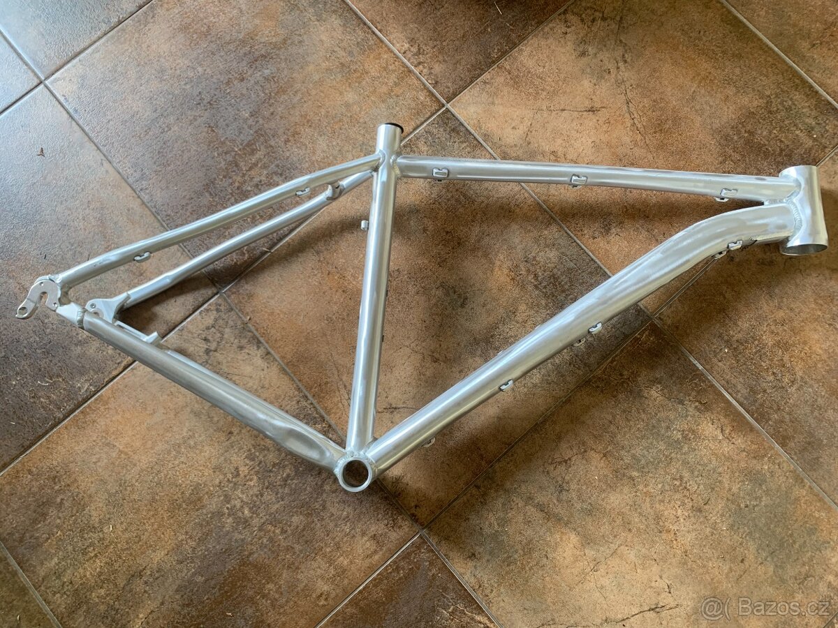 Rám na horské kolo, vel 19", surový, MTB