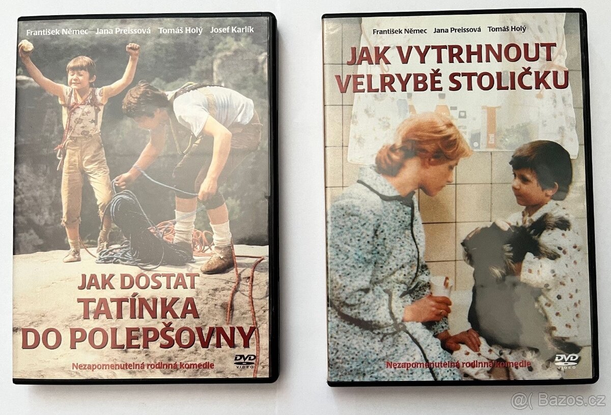 Jak vytrhnout velrybě stoličku & Jak dostat tatínka do polep