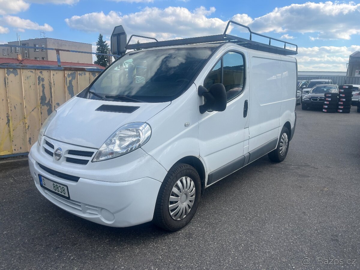 Nissan Primastar 2.0 dCi ZAHRÁDKA stejné jako Trafic Vivaro