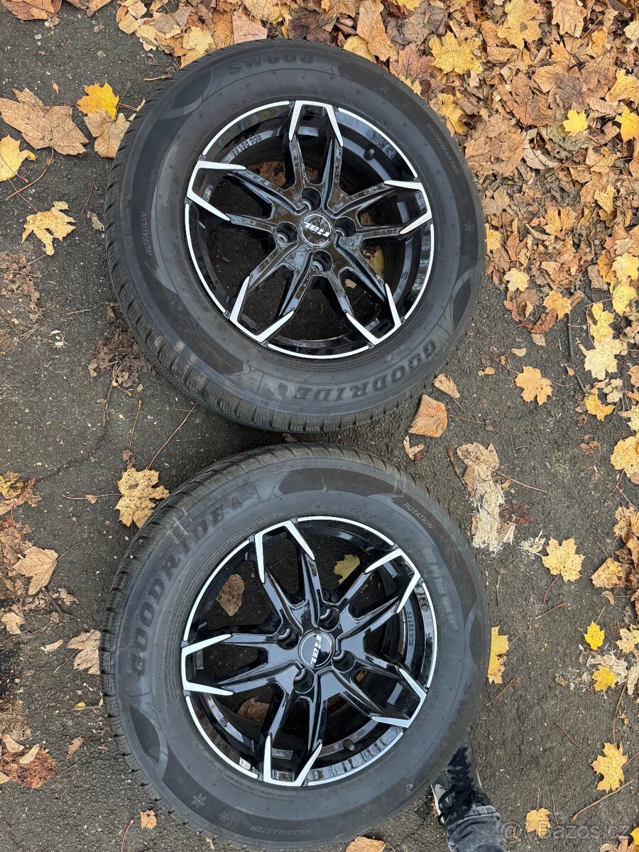 Alu kola + zimní pneu