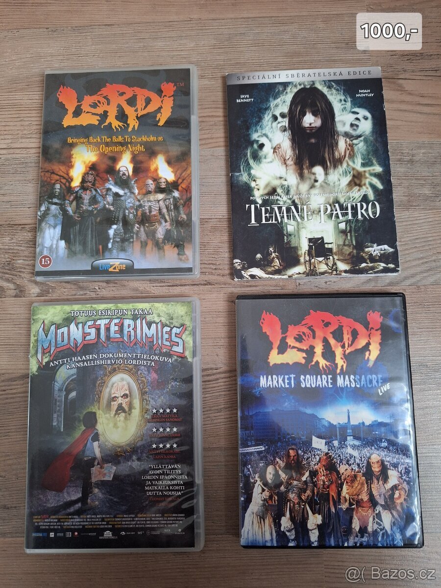 CD, LP, DV Lordi