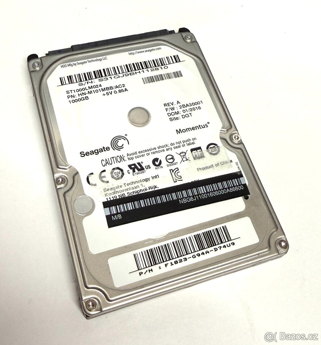 Seagate 2,5" 1TB 5400ot SATA