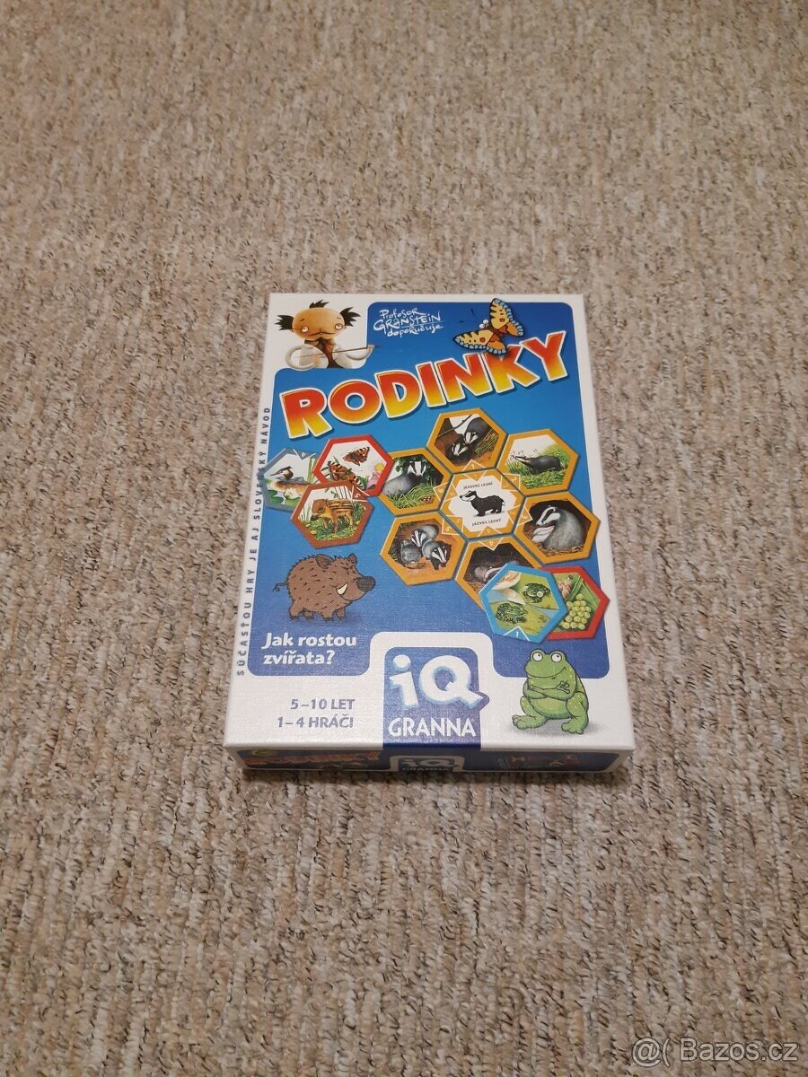 Dětská hra Rodinky -