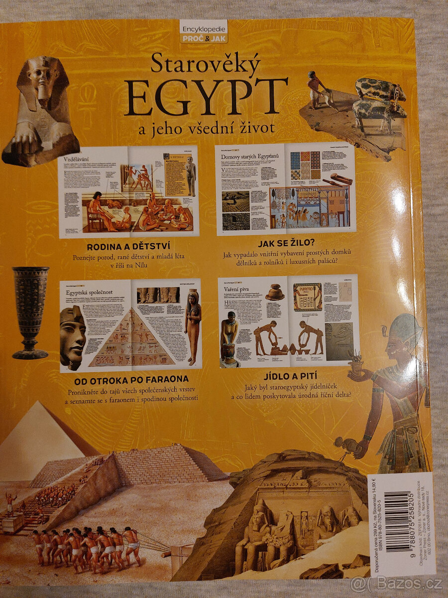 NOVÁ kniha Starověký Egypt