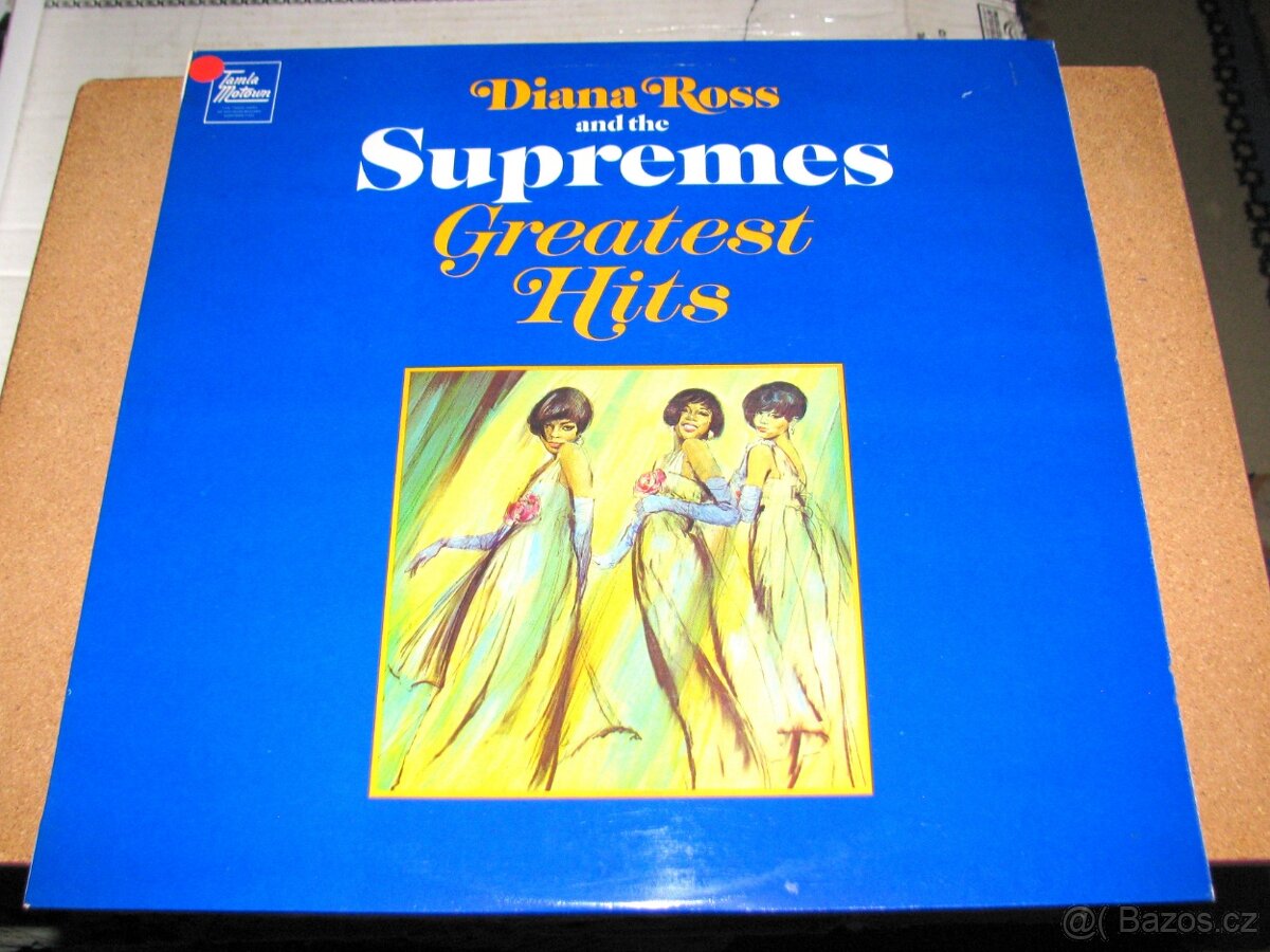 LP - DIANNA ROSS - SUPREMES GREATEST HITS - TAMLA 1964-67