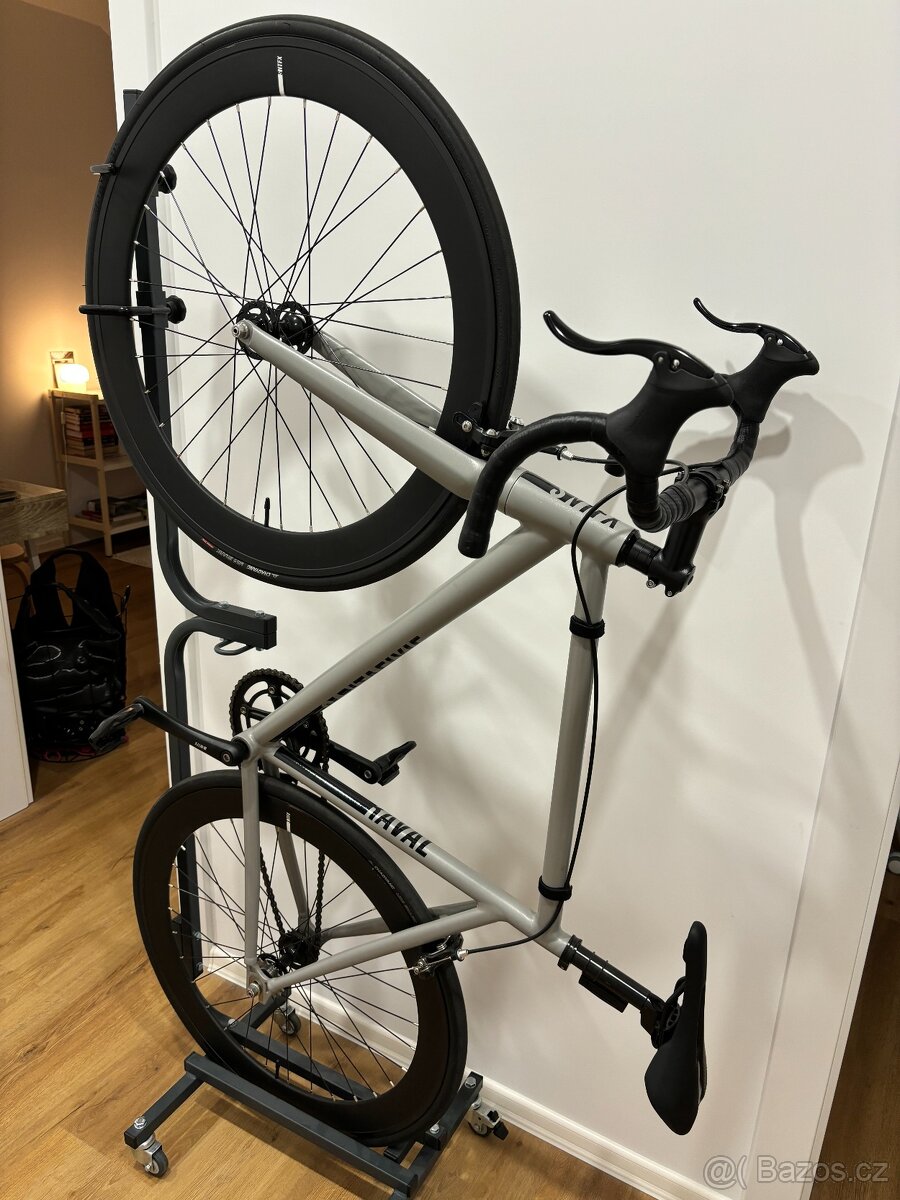 Santafixie Raval Fixed Bike - Matte Grey 60mm