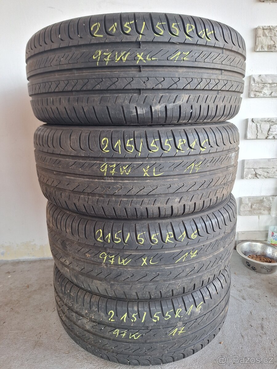 Prodám letní pneu 215/55/16 97W XL Champiro