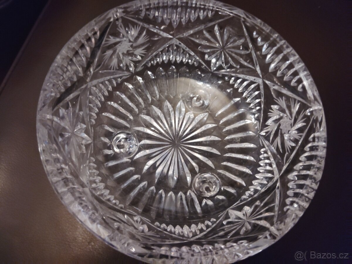 Mísa sklo broušená Bohemia Crystal