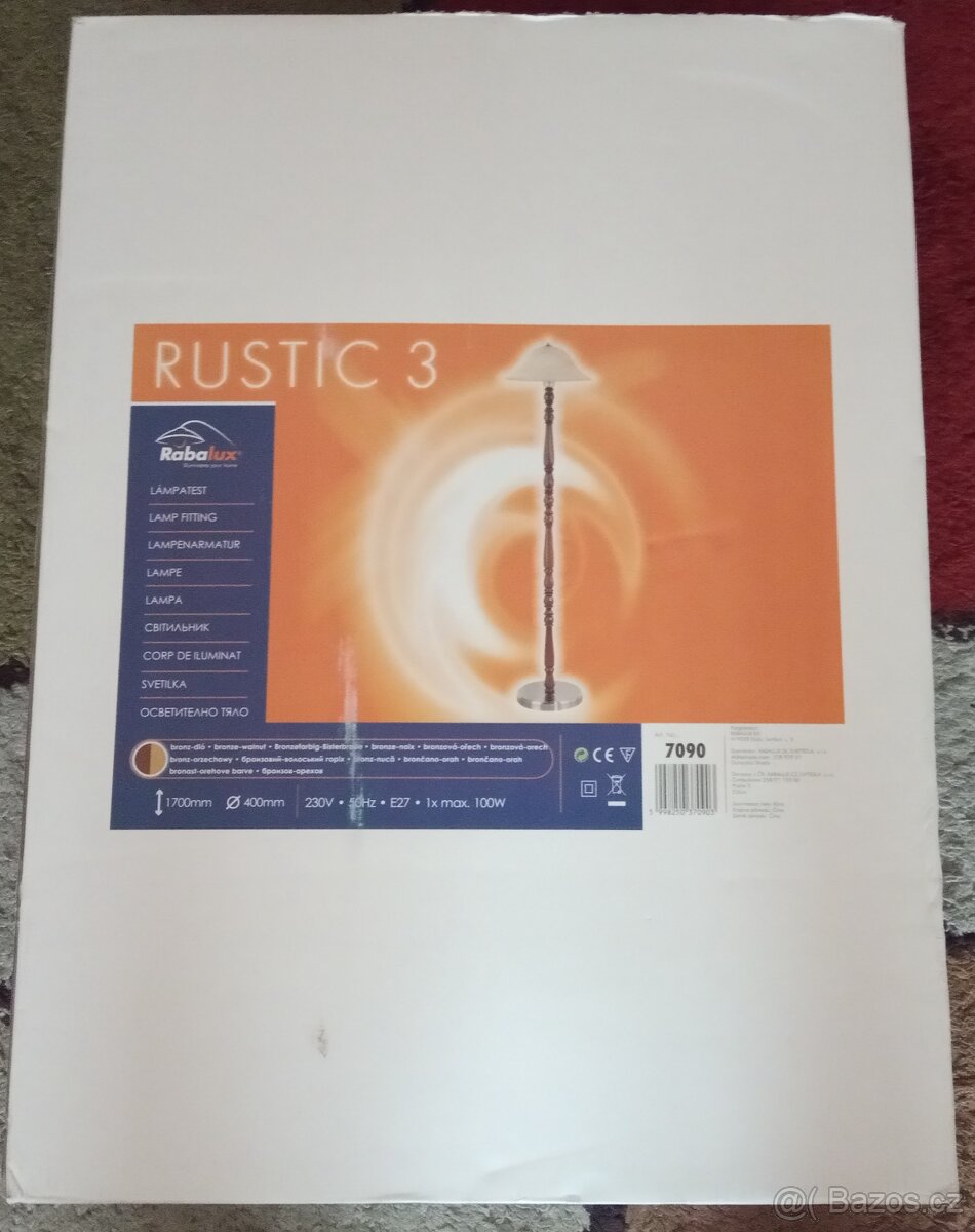 Stojící lampa Rustic 3