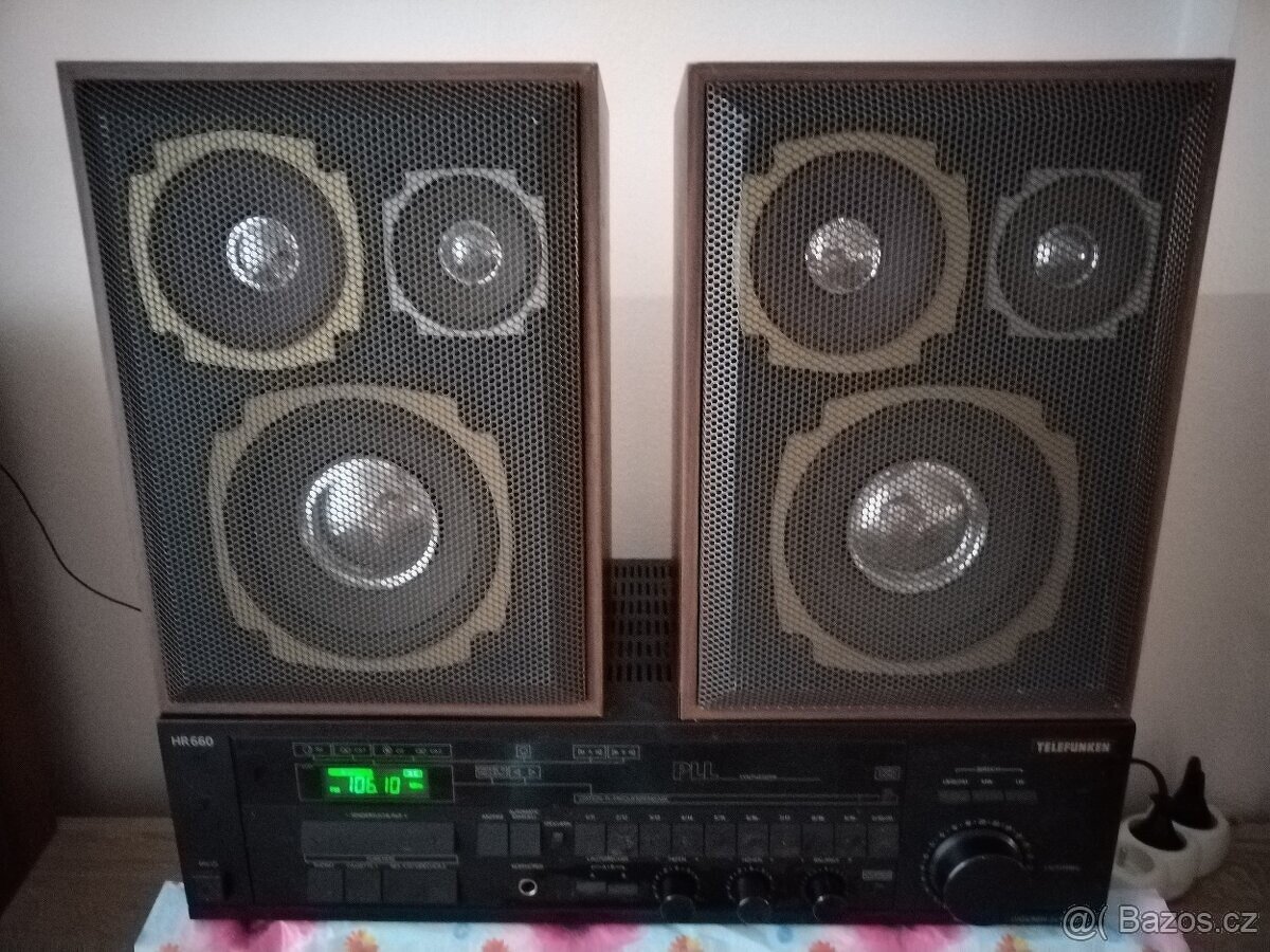 Receiver Telefunken a reprobedny Germany