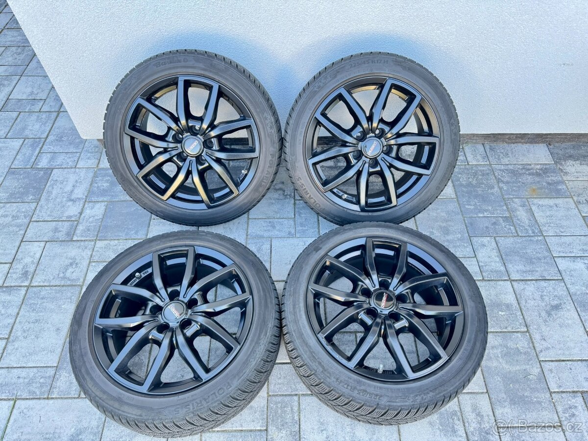 Dezent TE Dark 7,5x17 Barum Polaris 5 225/45 91H