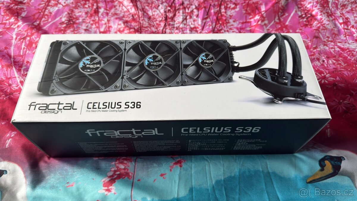 CPU vodní chlazení Fractal Design Celsius S36 - málo použité