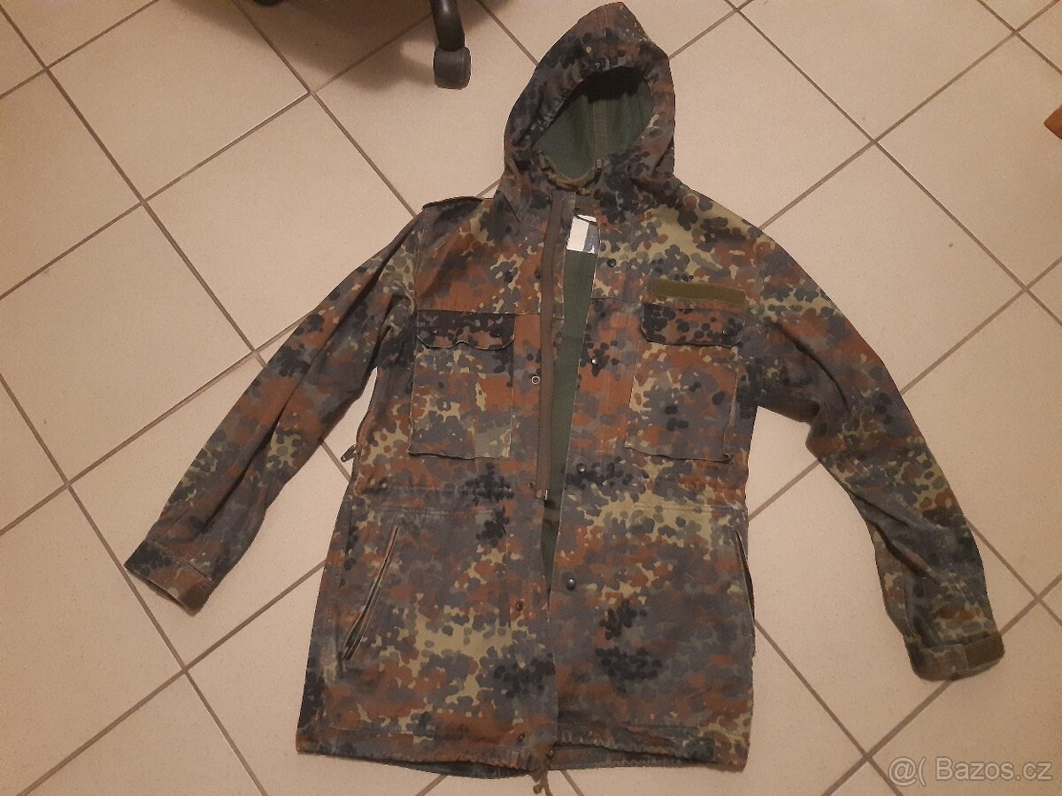Originální kabát, parka Bundeswehr