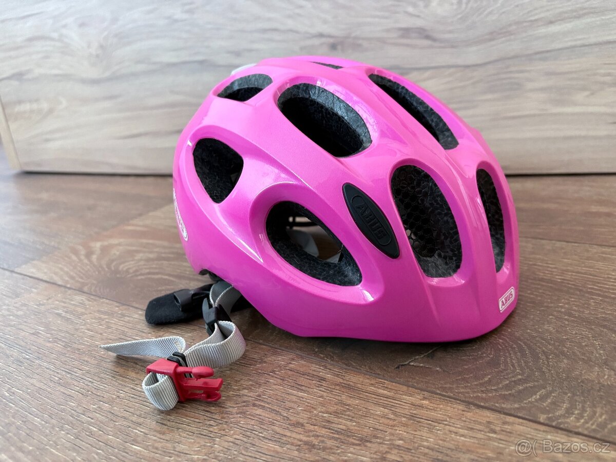 Dětská helma se světlem Abus ACY Youn-I obvod hl. 48-54cm
