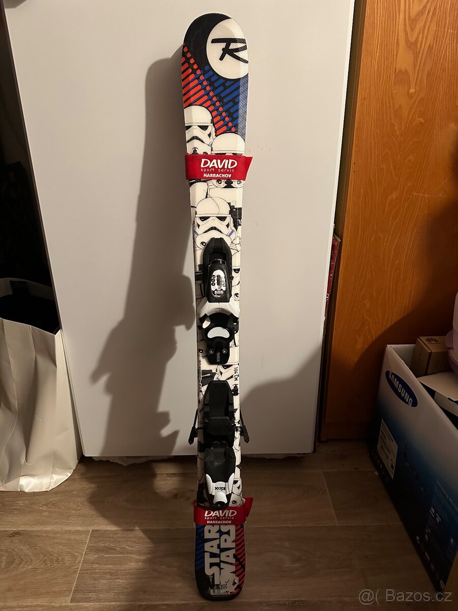 Prodám dětské sjezdové lyže Rossignol Star Wars 104cm