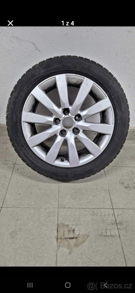 Prodám ALU kola plus zimní pneu 225/50 R17