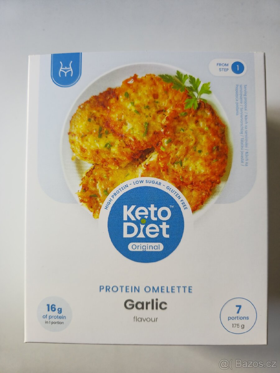 Keto Diet - Česneková placka