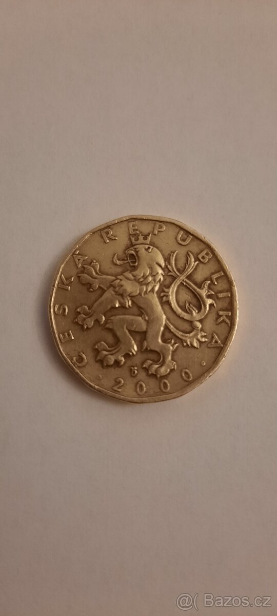 20 koruna + 10 koruna Jáchymovský tolar /1520/ z r 1967.
