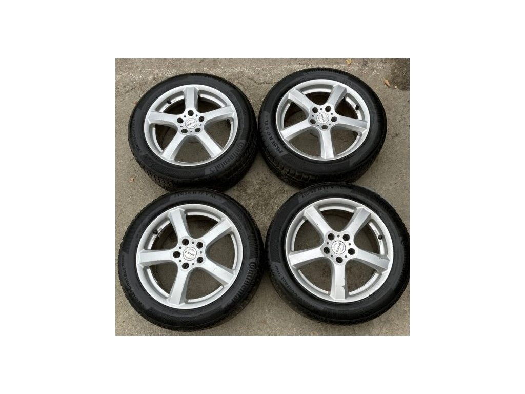ALU disky Enzo 5x112 R17 se zimními pneu 215/55 R17