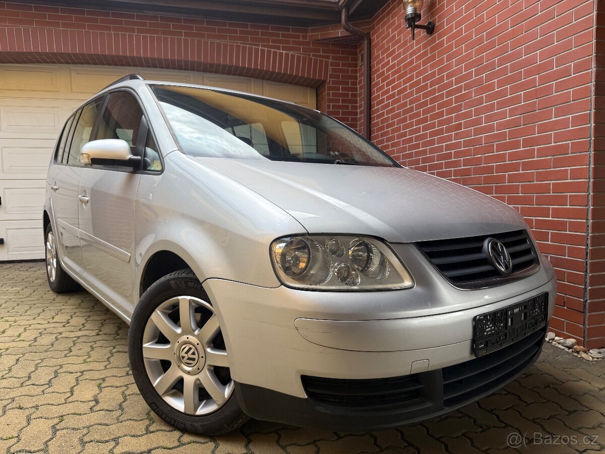 VW TOURAN 1.9 TDI BEZ KOROZE SERVIS VW