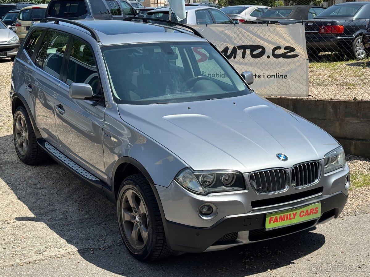 BMW X3, 2.5,M54,MANUÁL,TEMPOMAT,VÝHŘEV