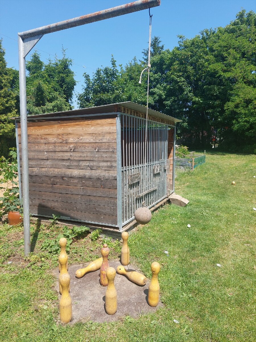 Venkovní kuželky s konzolí poslední možnost