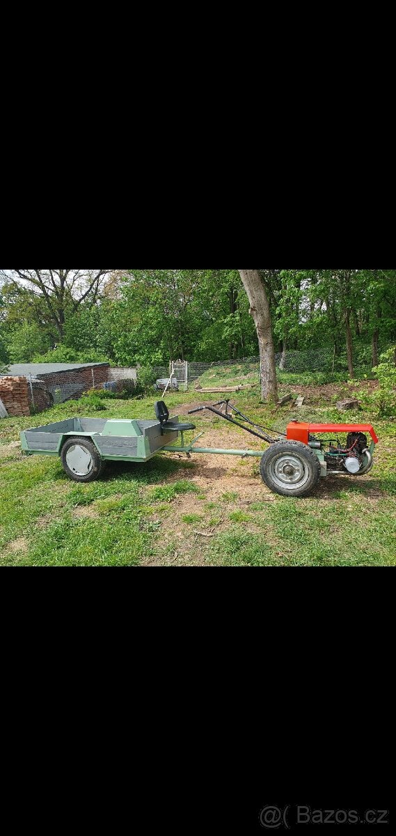 Malotraktor domácí výroby