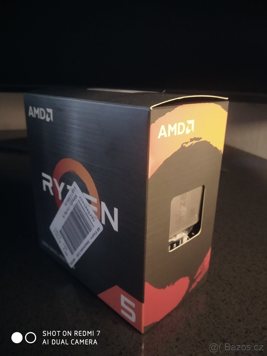 Prodám procesor amd ryzen 5 3600 s originálním chladičem.