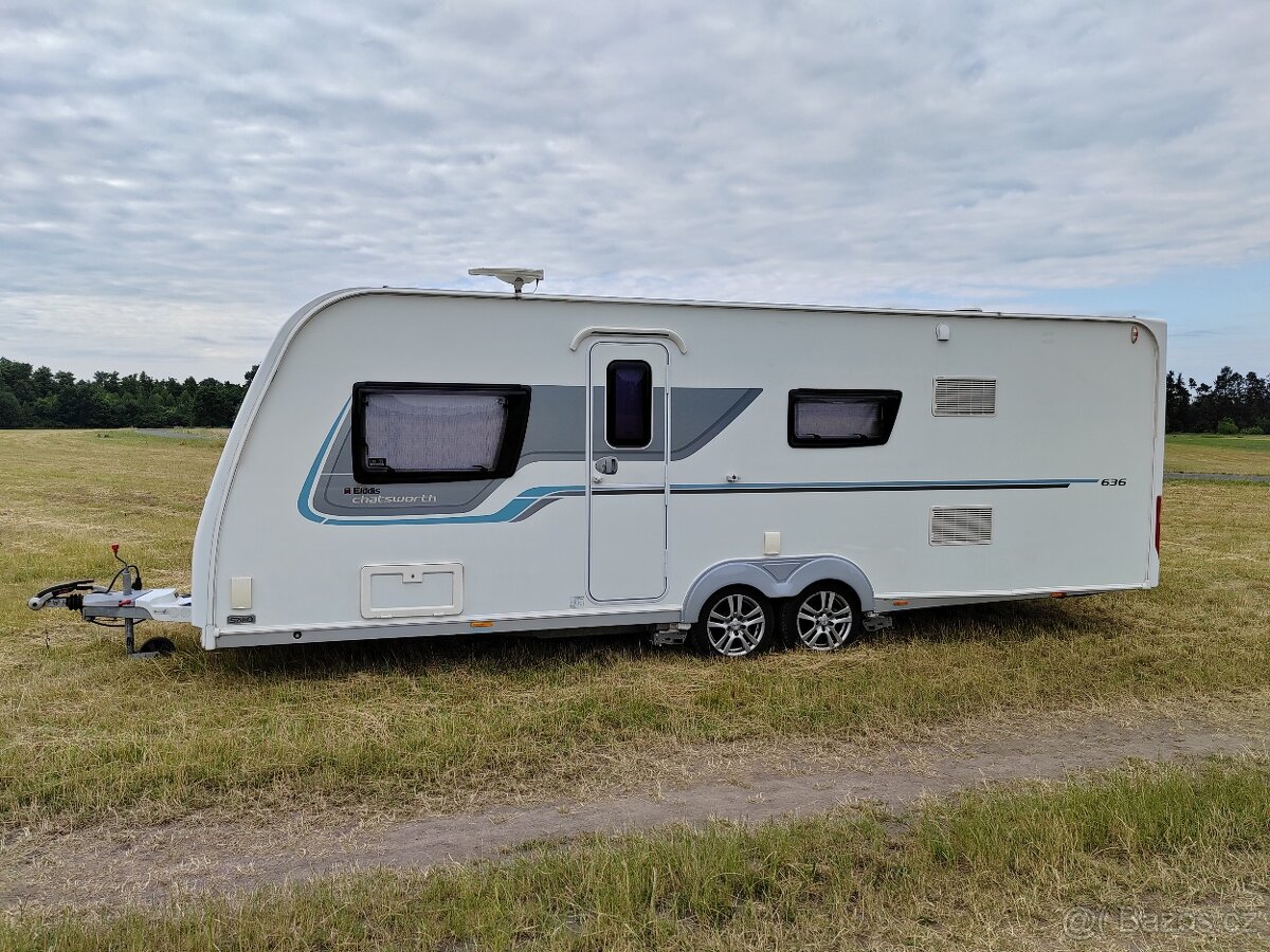 Elddis Chatsworth 636, 2x MOVER,ATC,VELKÁ LEDNICE
