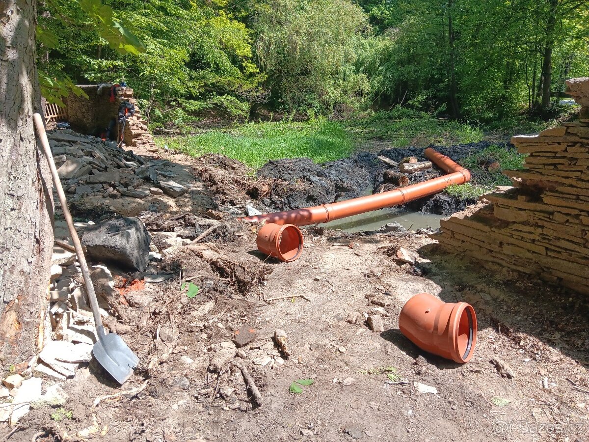 Nové potrubí KG dn 300
