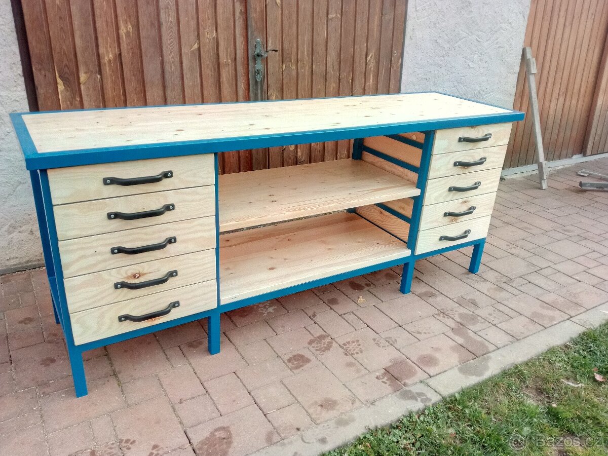 Dílenský stůl - ponk 2000x650x850